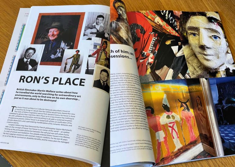 Ron’s Place features in world’s only ‘outsider’ art journal